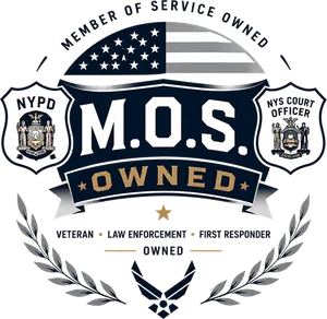 Member of Service Owned — veteran, law enforcement, and first responder owned
